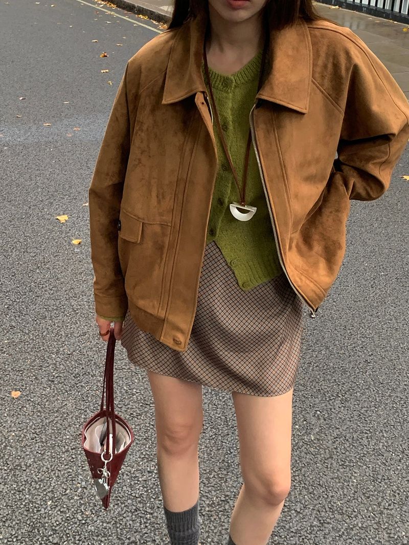 [MADE] Lilton Leather Suede Blouson