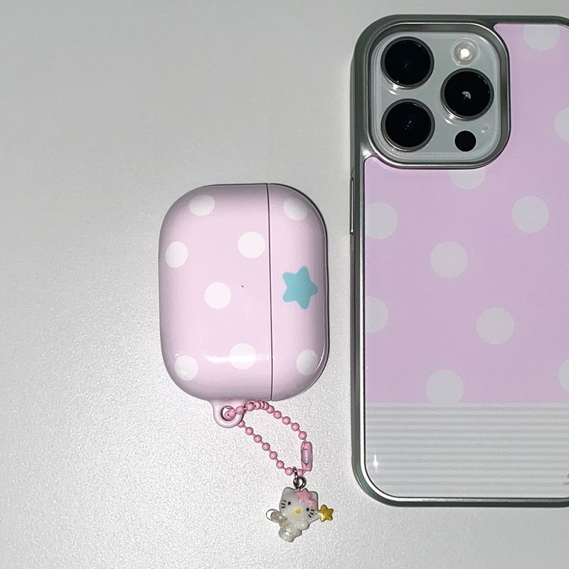 [MADE] BERRY DOT AIRPODS CASE (glossy hard)