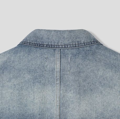Debor Washed Denim Trucker Jacket