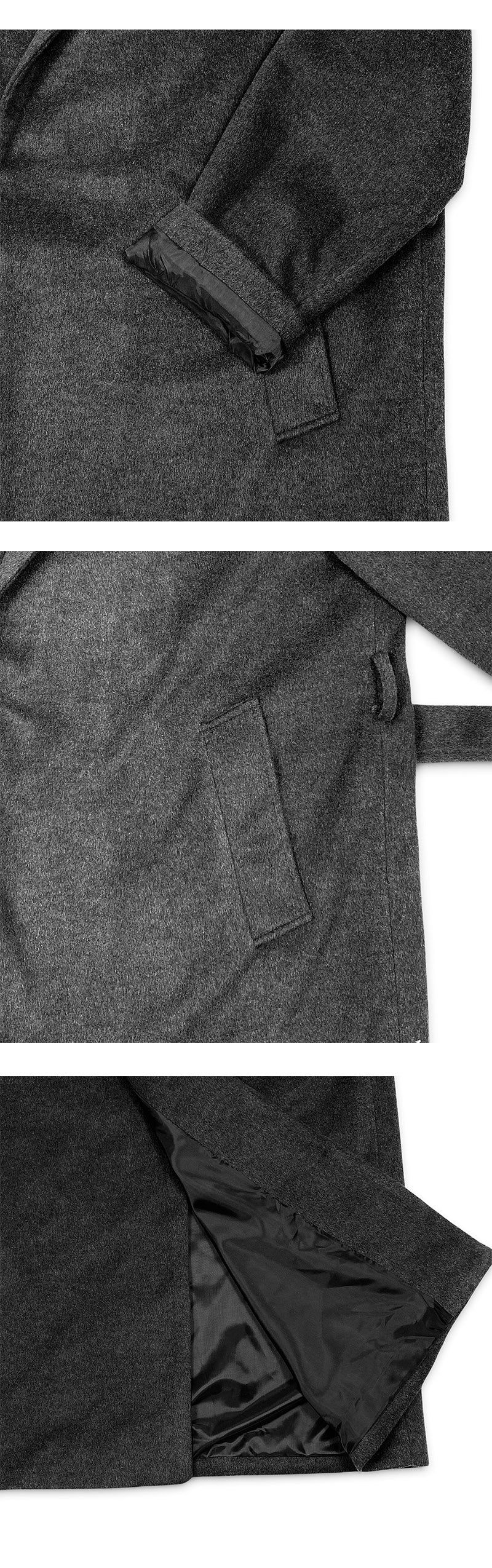[F/W] Basic robe long coat(2color)