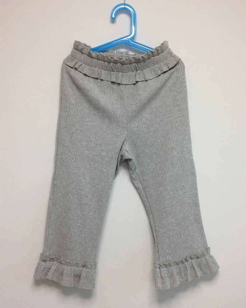 frill leggings pants