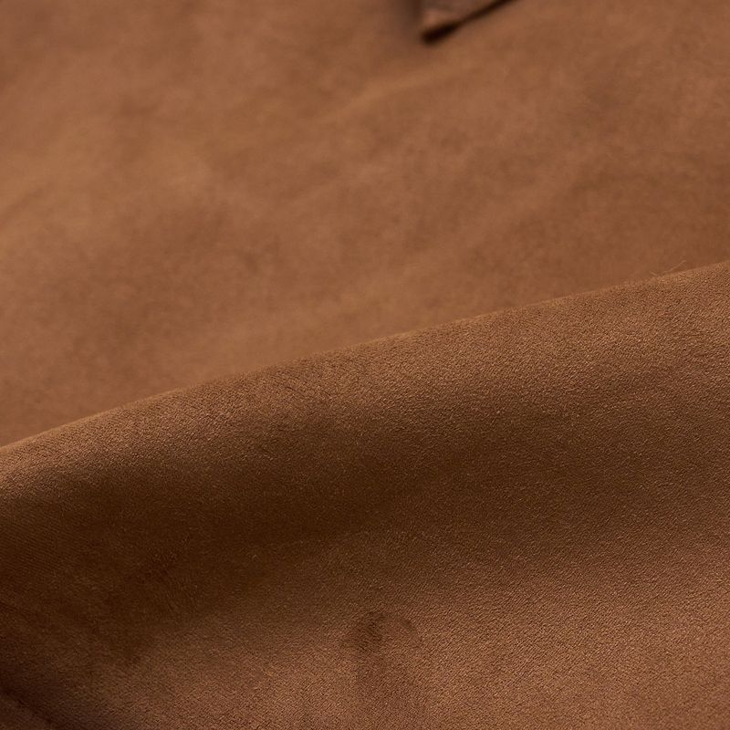 OIL BRIDGE SUEDE SKIRT BROWN