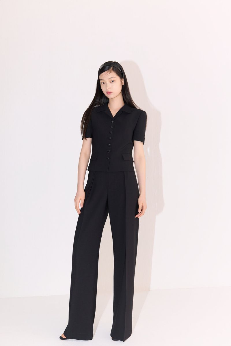 NO.19 PANTS - BLACK