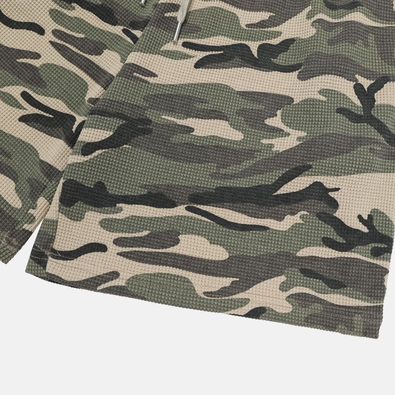 Riko Camo Waffled Shorts