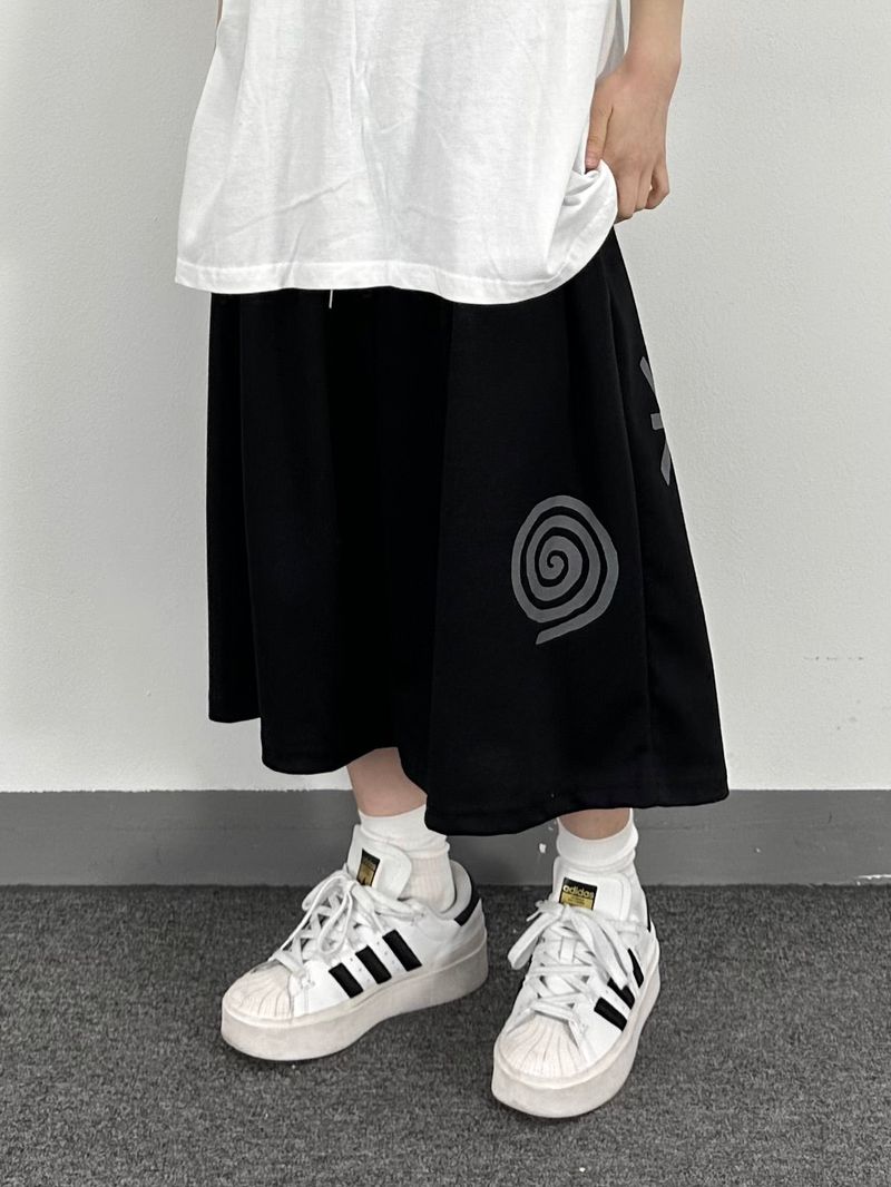 emoji sweat bermuda pants