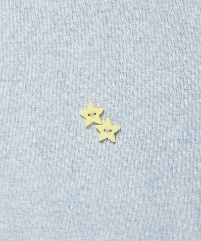 CAVISH APPLIQUE RINGER SS TEE BLUE(CV2GMUT509A)