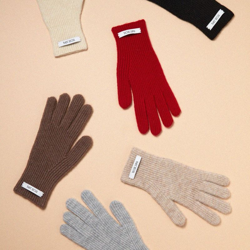 basic wool glove (6 color)