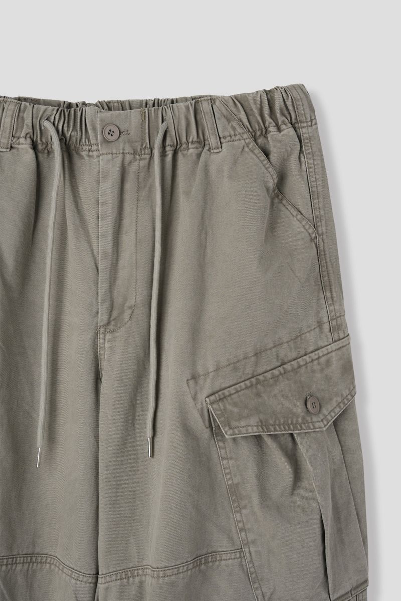 Toby Stone-Washed Cargo Pants (4 Colors)