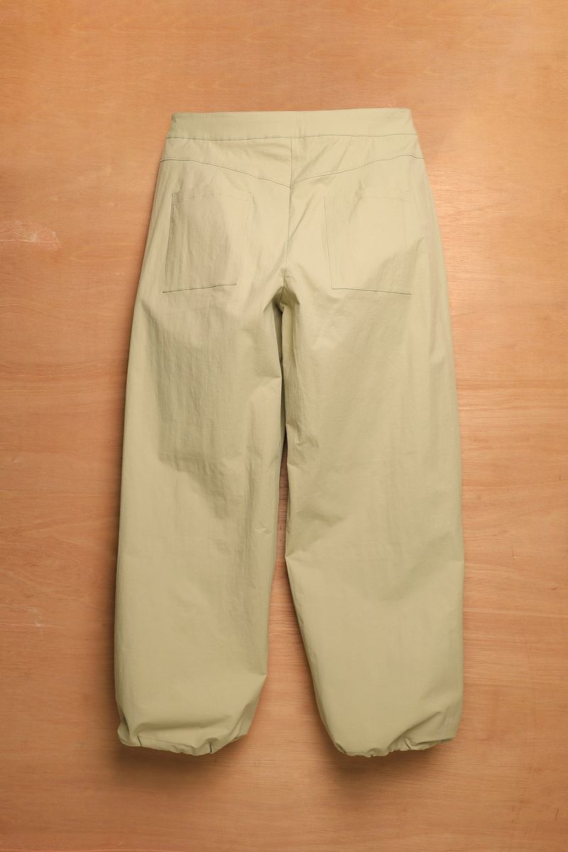 PIPI PARACHUTE PANTS - BEIGE GREEN
