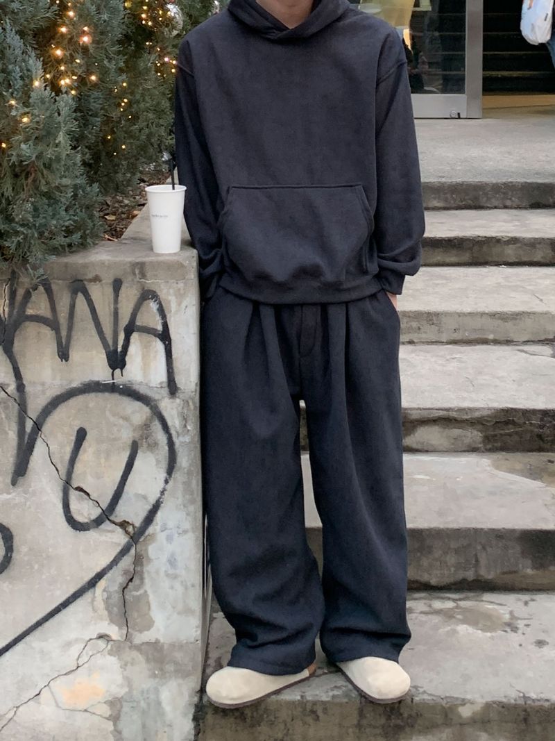 Arts corduroy brushed pants