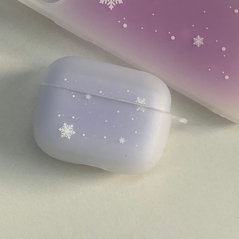 withsome（ウィズサム）の「スノースクエアAirPodsケース_マット（スマホグッズ/小物）」