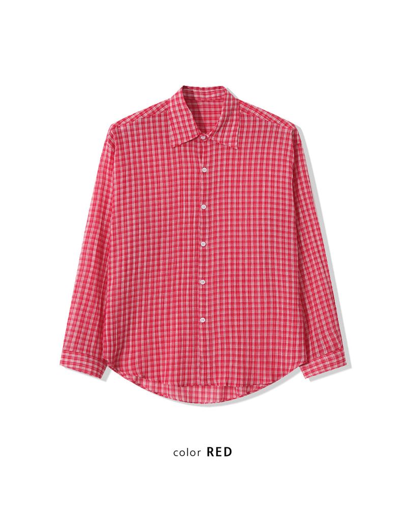 Focus Seersucker Check Shirt