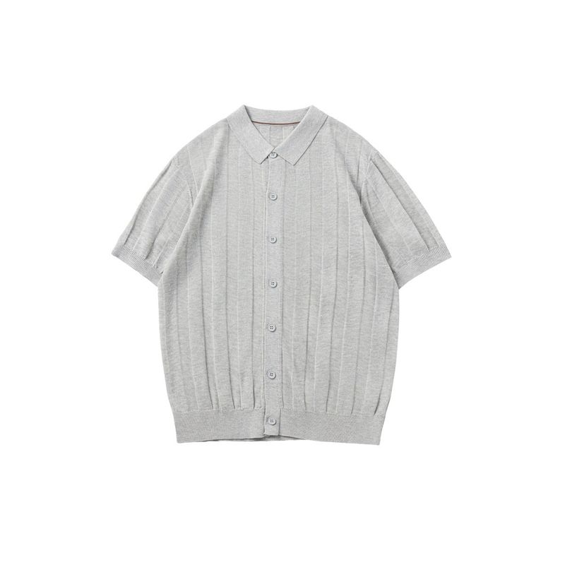 Leon Ribbed Knit Cardigan