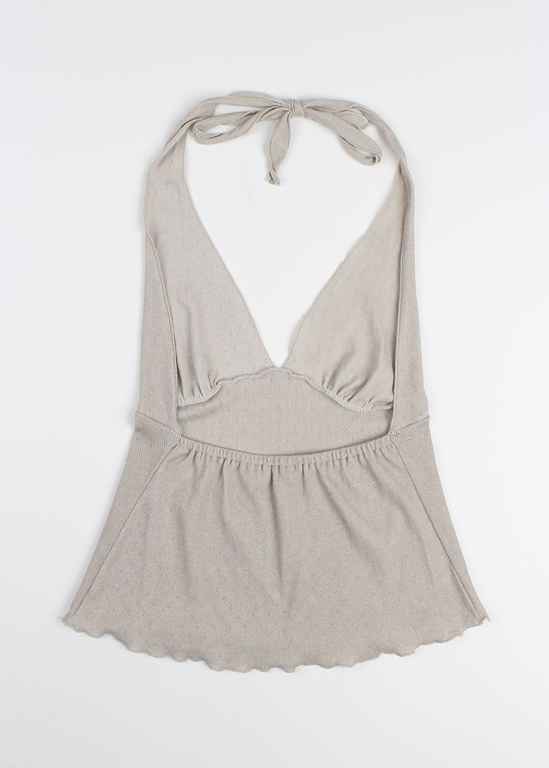 PIG HALTER PUNCHING SLEEVELESS