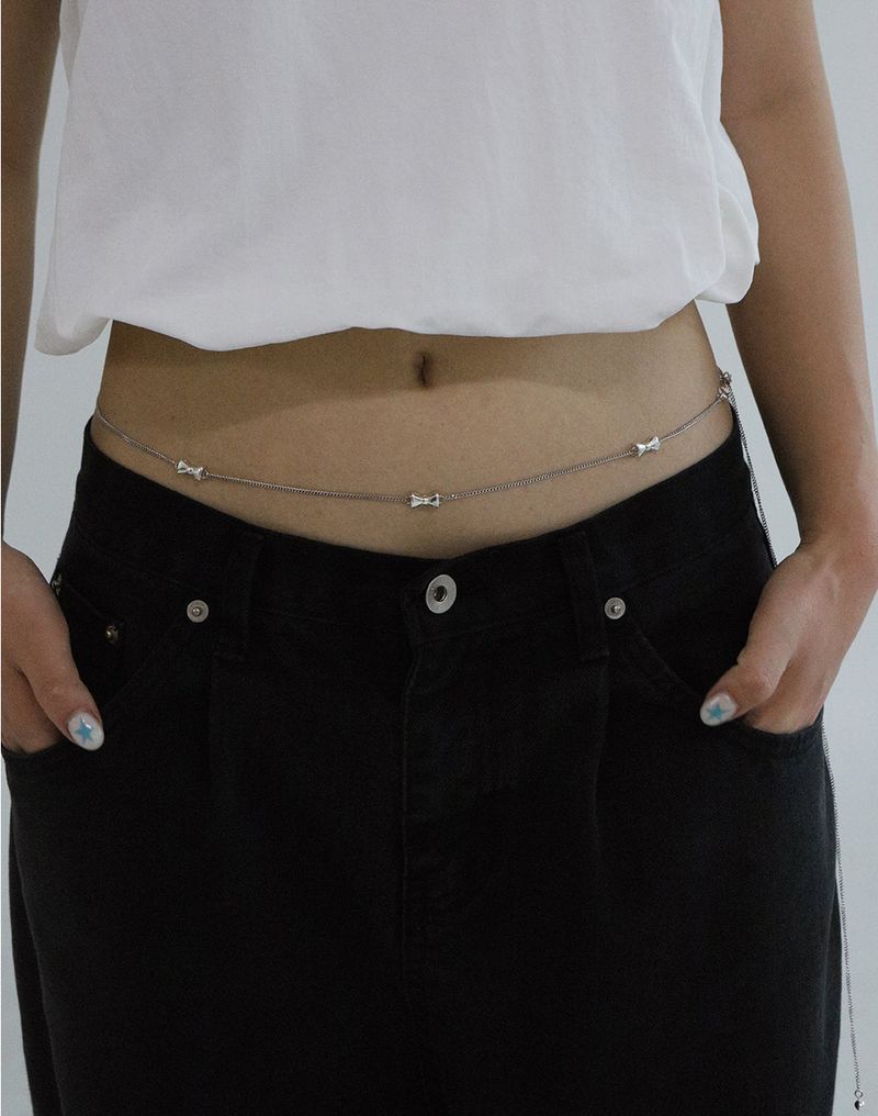 [MADE] Capsule02   3 Ribbon Belly Chain