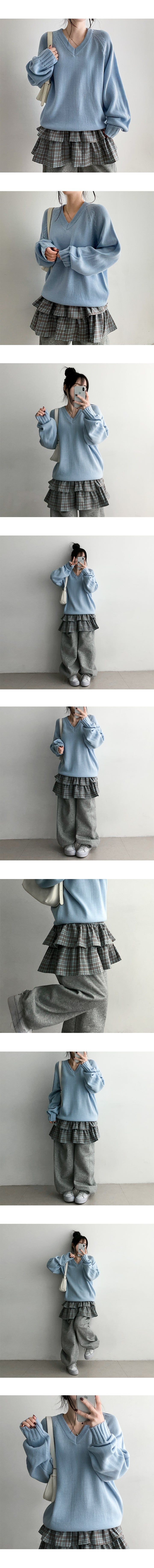 トツチェックカンカンスカート
