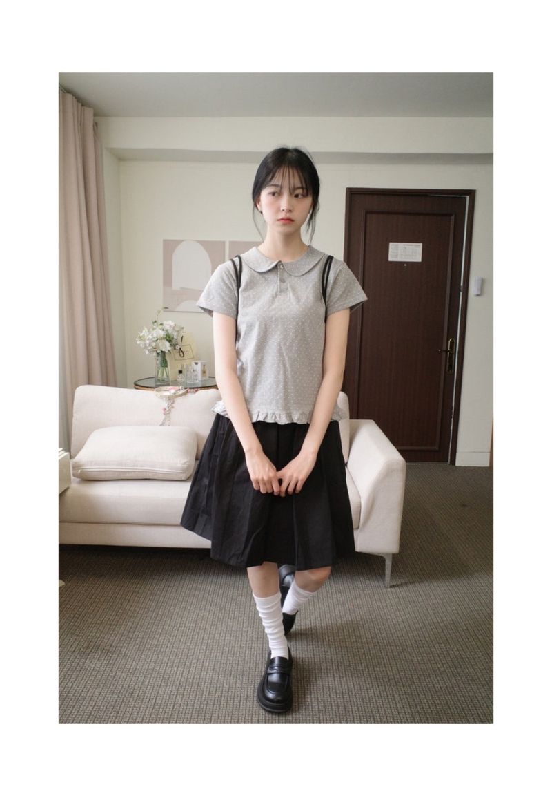 comi frill pk t (3color)