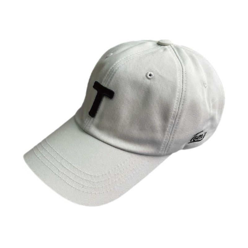 TOM'S BIRTHDAY（トムズバースデー）の「TBD T-logo ball cap BEIGE（Hats）」