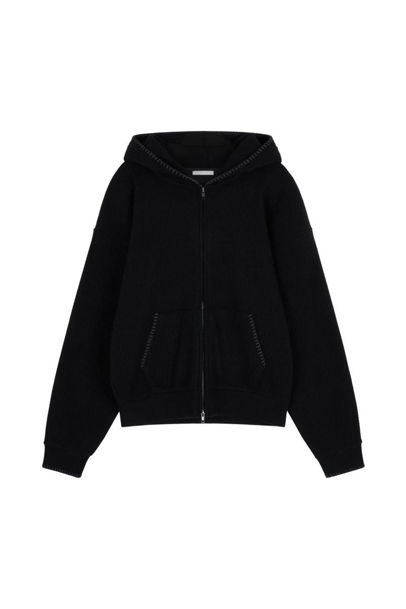 Ruff stitch kit hood zip-up