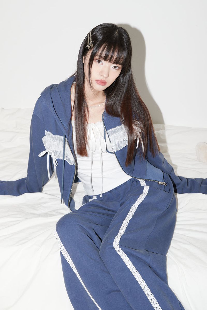 レースリボントップ (WHITE)
