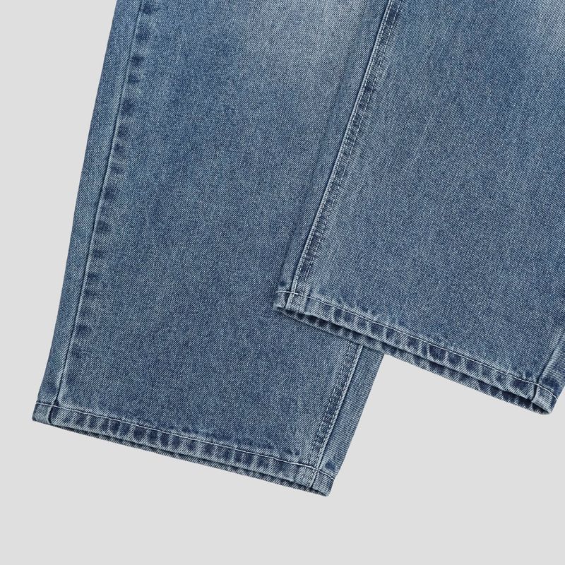 シンチバックバルーンデニムパンツ