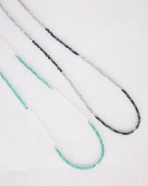 No.0333 B stone necklace