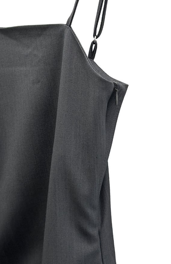 Dupe Pintuck Drape One Piece