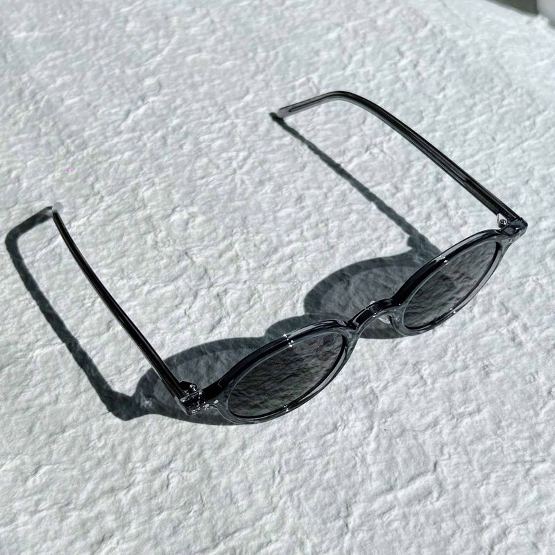 Vintage Narrow Oval Sunglasses