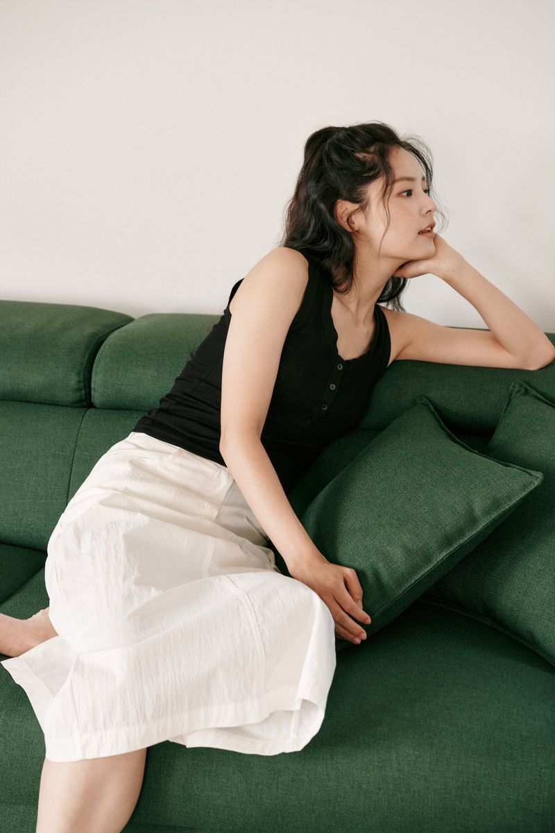 Botton sleeveless (Black)