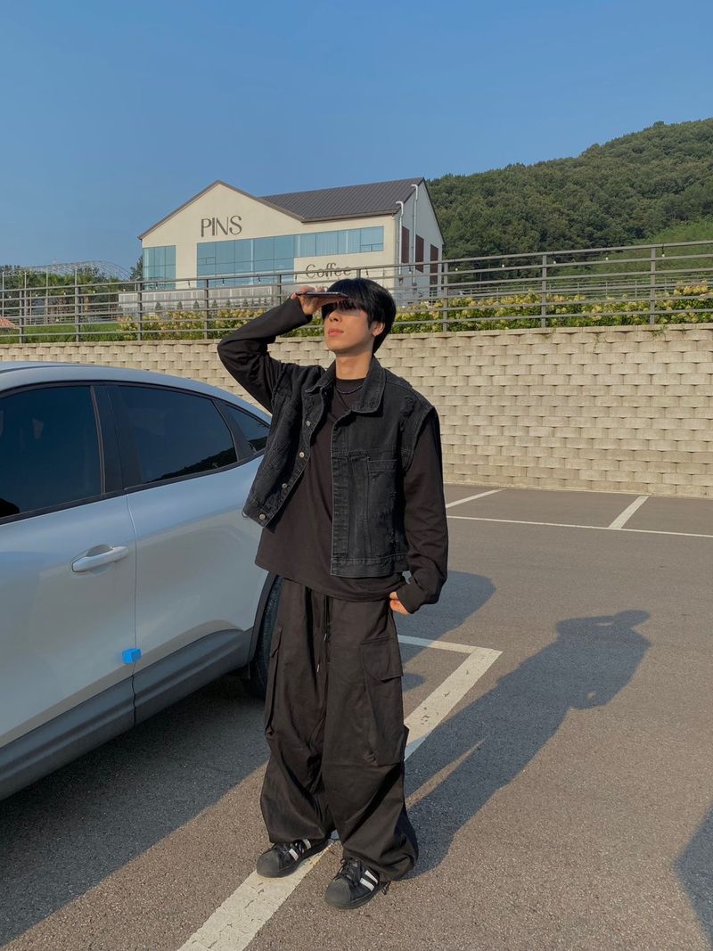 moho balloon fit cargo pants 2C