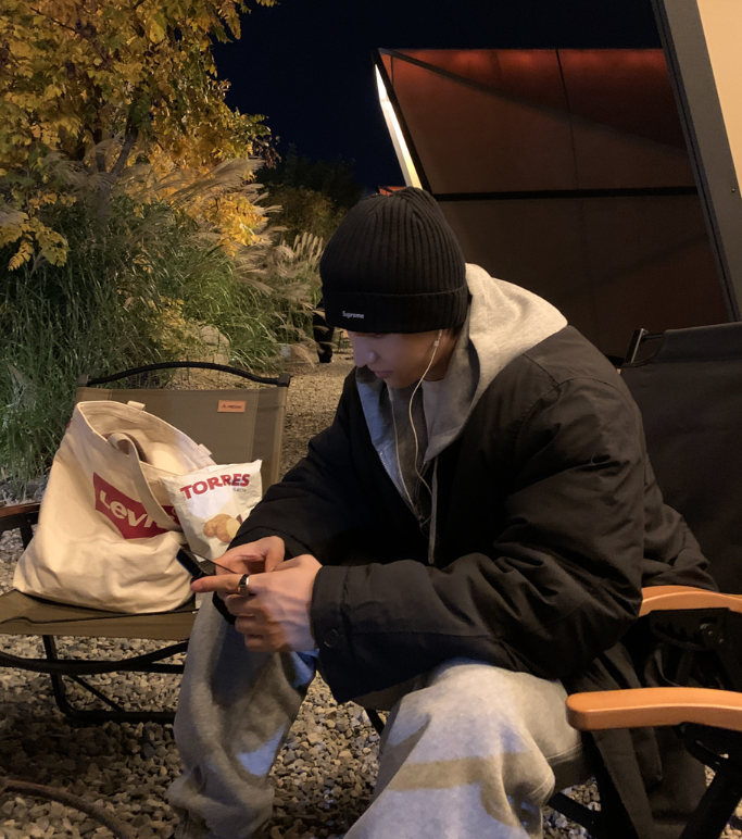【Setup】 Aiden Winter Quilted Sweatshirt Padded Setup