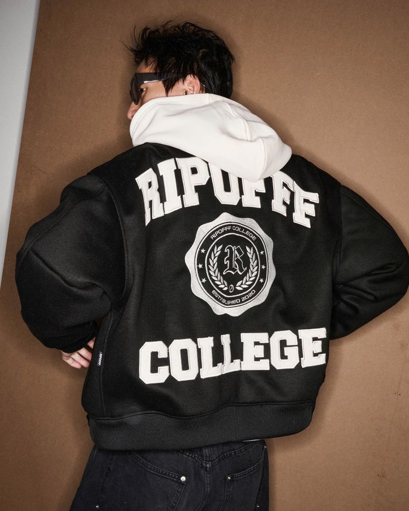 RIPOFFF Varsity Jacket
