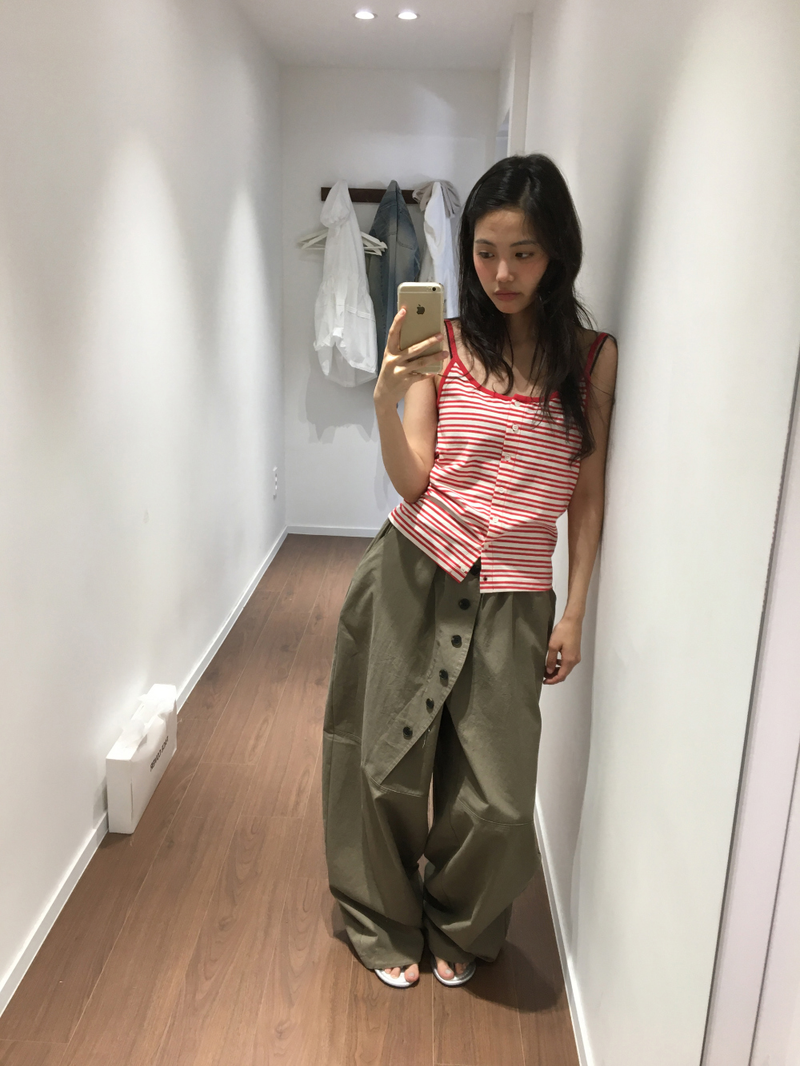 By Button Balloon Pants (2color)