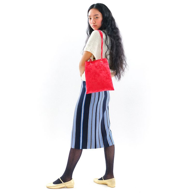 【MADE】YOKO JACQUARD BAG RED
