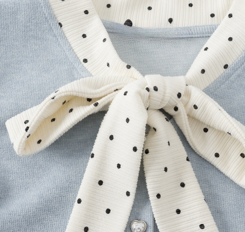 Avery Ribbon Peplum Cardigan