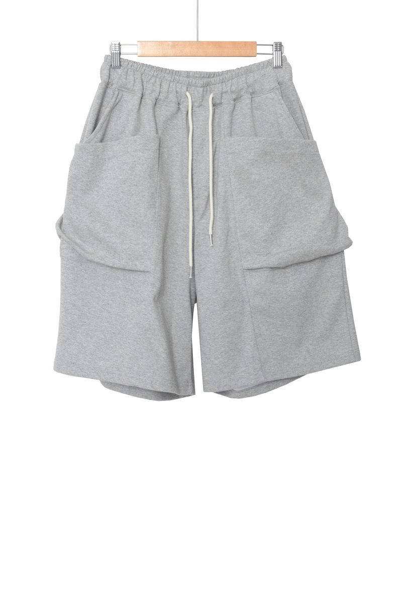 Double-Pocket Balloon Half Pants