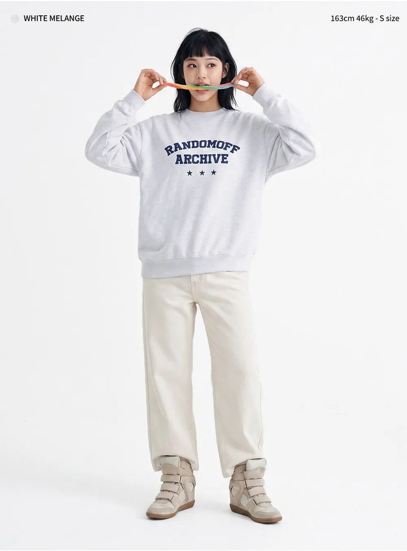 CAMPUS STAR SWEATSHIRT (3color)