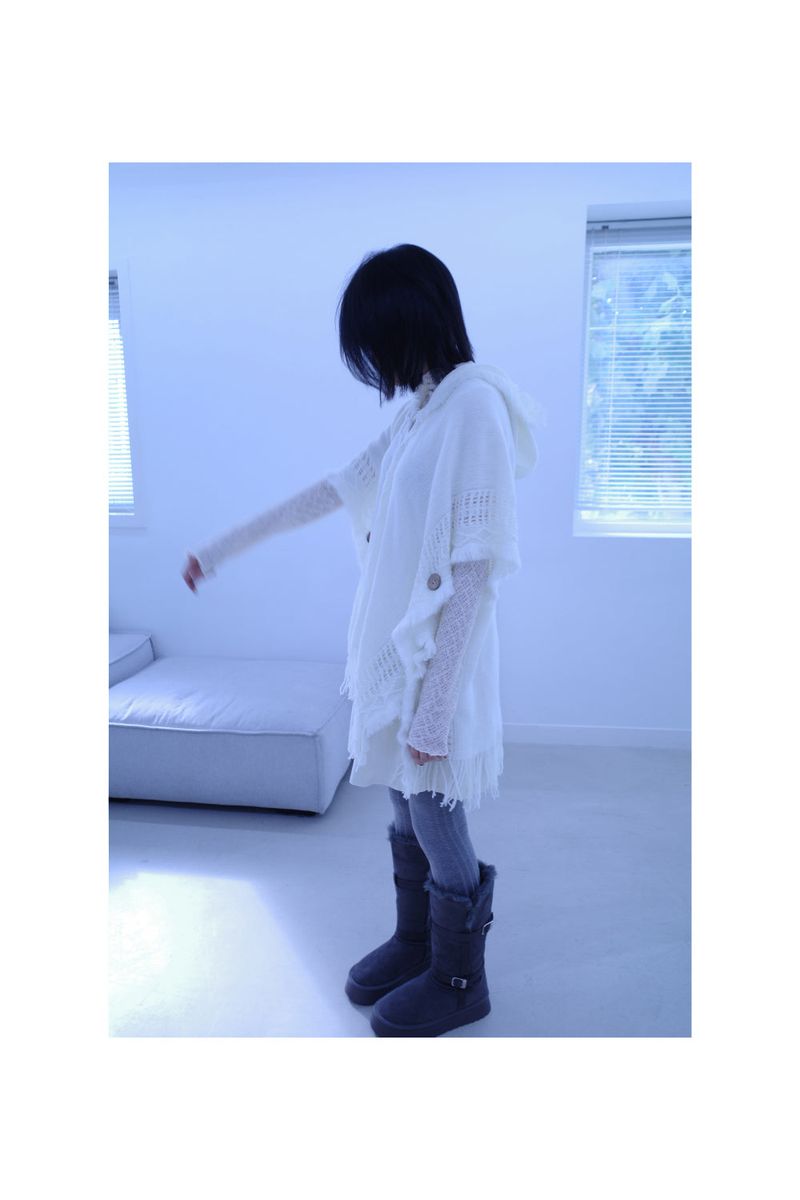 pom pom buckle long ugg boots