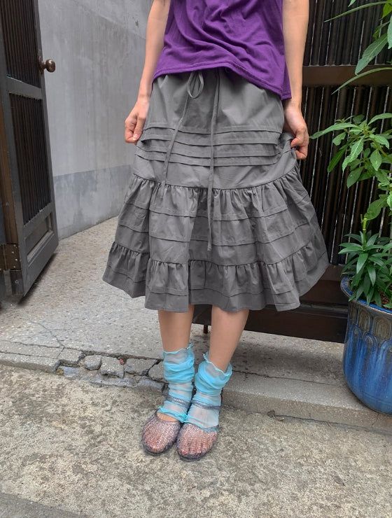 Noe Wave See-through Leg Warmers