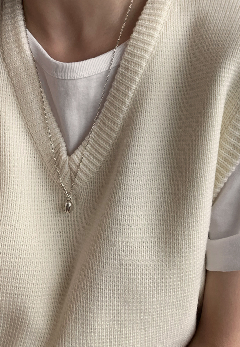 [Lè made/7,000 Sold] ルメイド ベーシック Vネック ベスト
