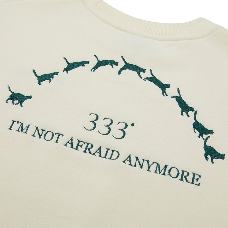 ニット333スウェット/Kitty 333 Sweatshirt [CREAM]