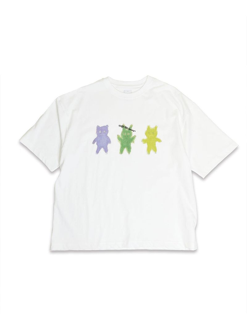 nought(ノウト)の「Odd Toys T-Shirt / White(Tops)」