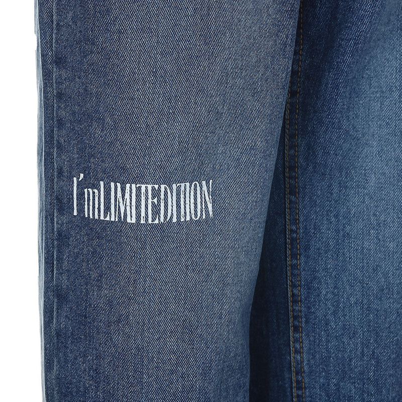 8287 Limitedition Wide Denim Pants (Blue)