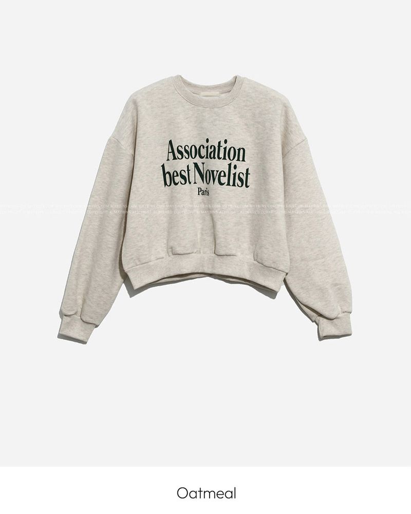 Fleece Crop Man to Man