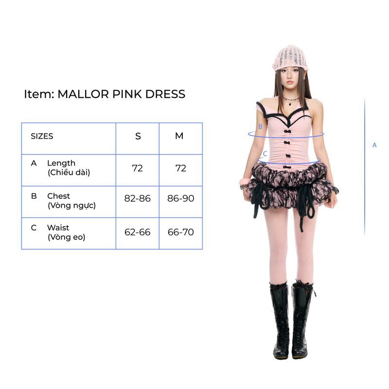 MALLOR PINK DRESS