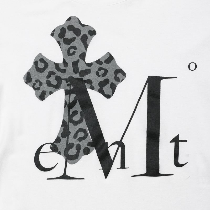 SAHARA LEOPARD CROSS U-NECK LONG SLEEVE T (2Color)