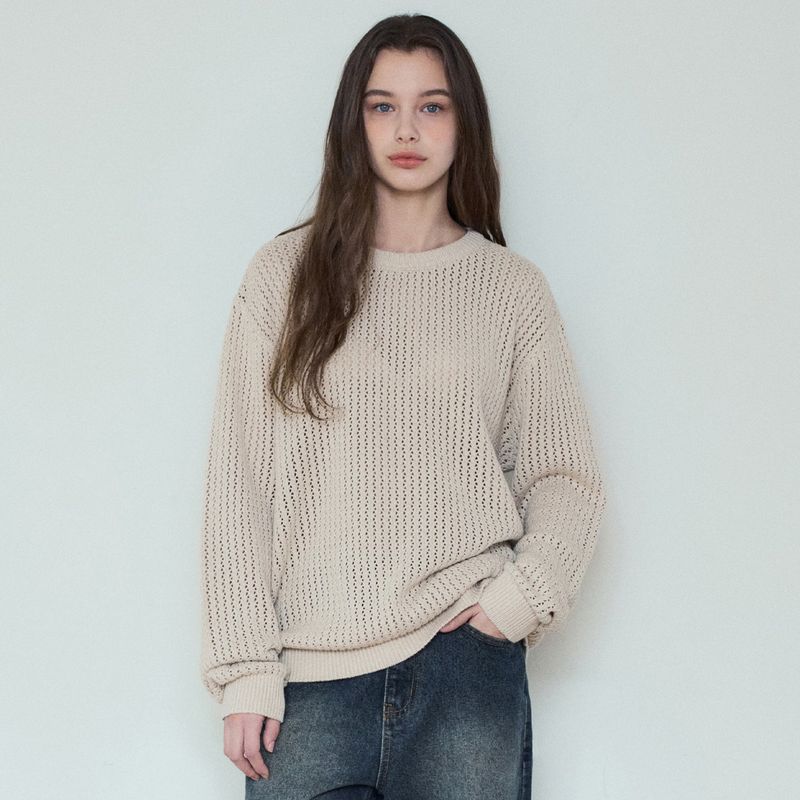 Always Scotch Two-Tone Mixing Knit_4Color