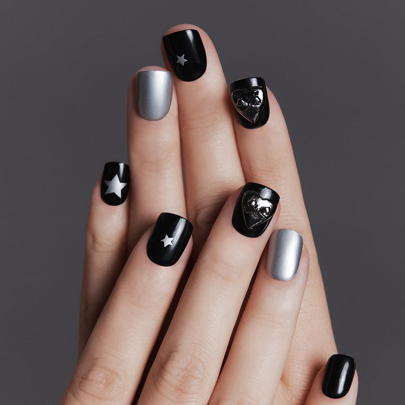 MUZMAK Reusable Nail Tip Dazed(Short Square)
