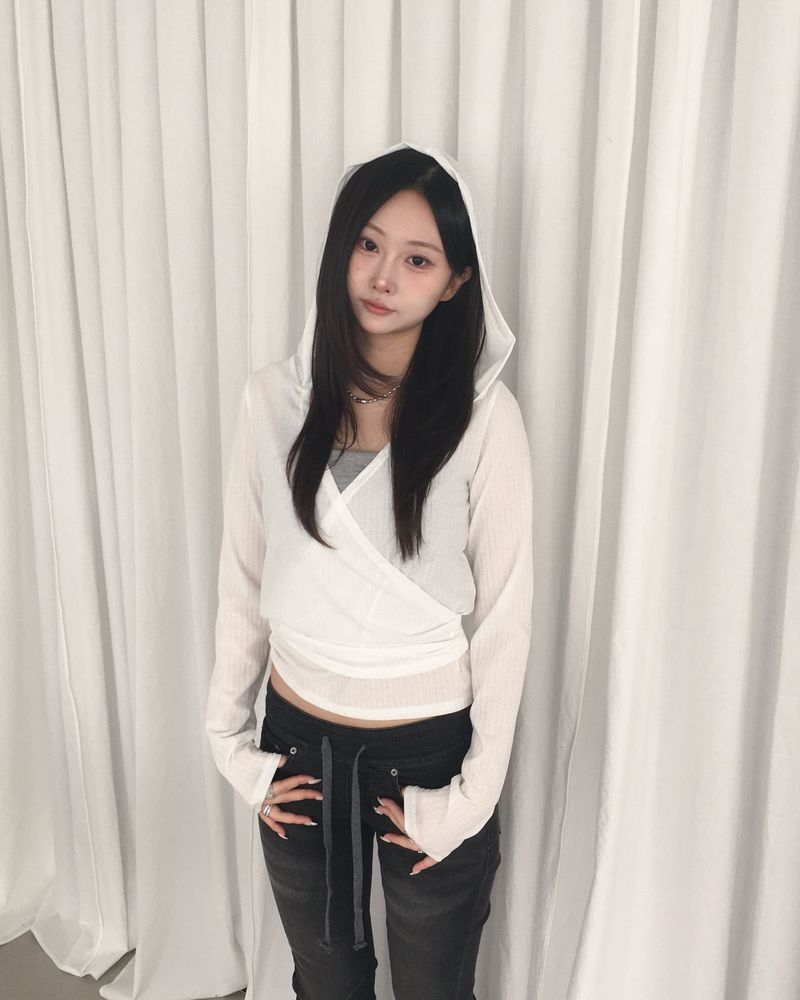 Banding low denim boots cut pants
