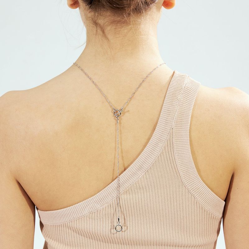 Dreamy Heart Necklace_Silver